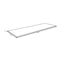 Tampo Para Balcão De Cozinha 150cm Mdp - Ajl Móveis Branco - 2