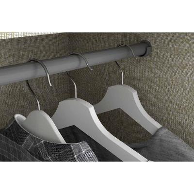 Guarda Roupa Solteiro Açaí DA133 3 Portas 2 Gavetas Branco MDF-MDP Henn