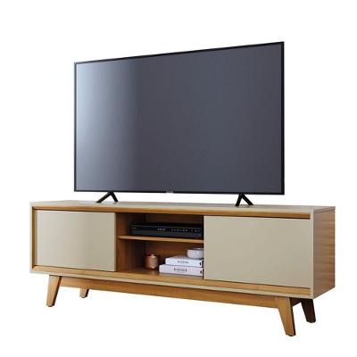 Rack Bancada Atlas Para Tv De 70 Polegadas - Madetec Cumaru Opala