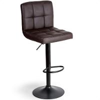 Banqueta Gomo Confort Giratória Estofada Cozinha 1 Unidade Marrom Café - 2