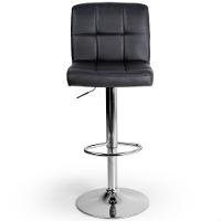 Banqueta Gomo Confort Giratória Estofada Cozinha 1 Unidade Preto - 1