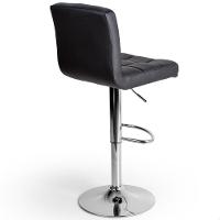 Banqueta Gomo Confort Giratória Estofada Cozinha 1 Unidade Preto