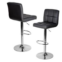 Banqueta Gomo Confort Giratória Estofada Cozinha 1 Unidade Preto - 6