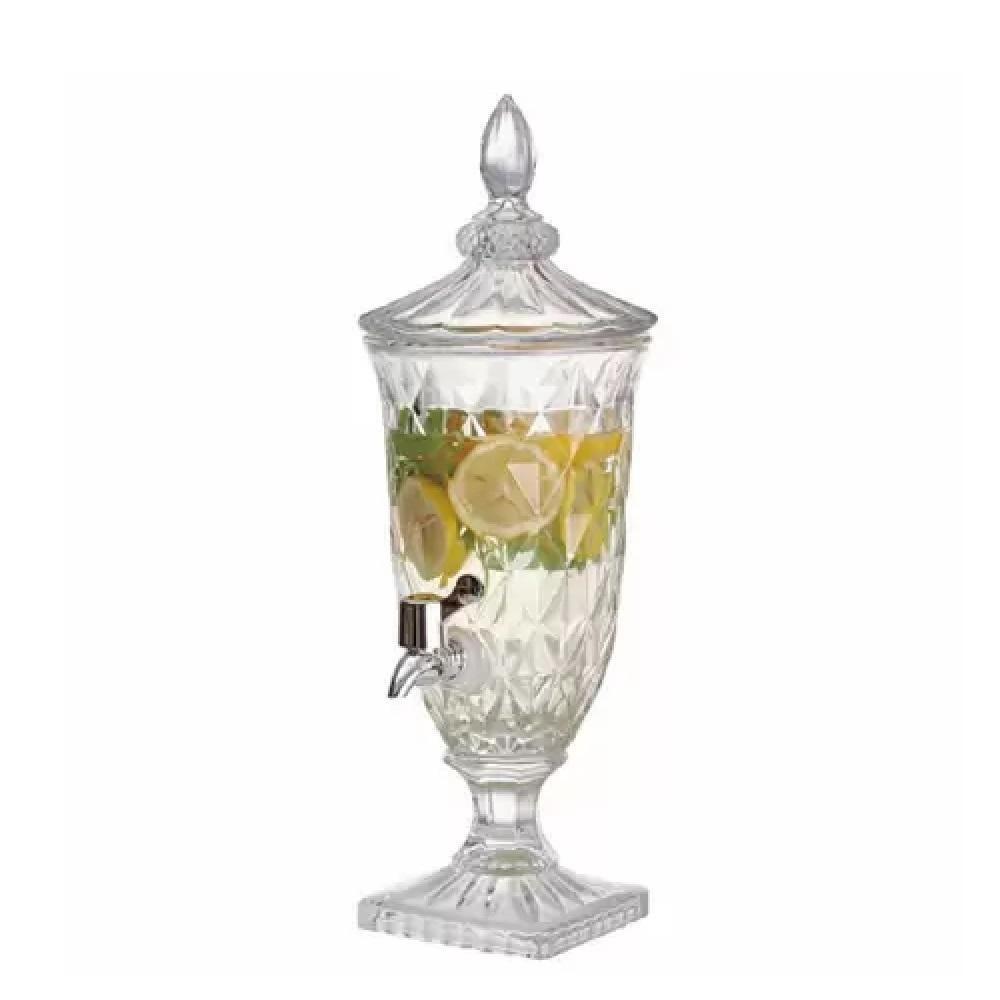 Suqueira De Cristal 2l ? Dispenser De Bebidas Com Torneira - 6
