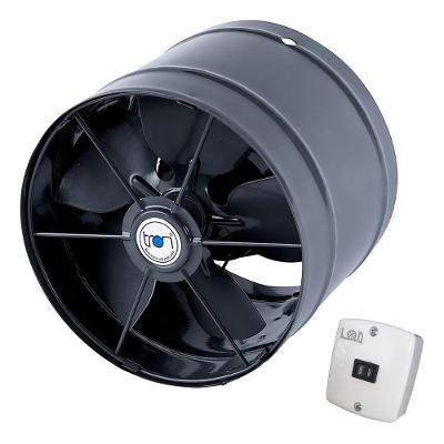 Ventilador/exaustor Axial Bivolt 200mm Grafite Bivolt Tron