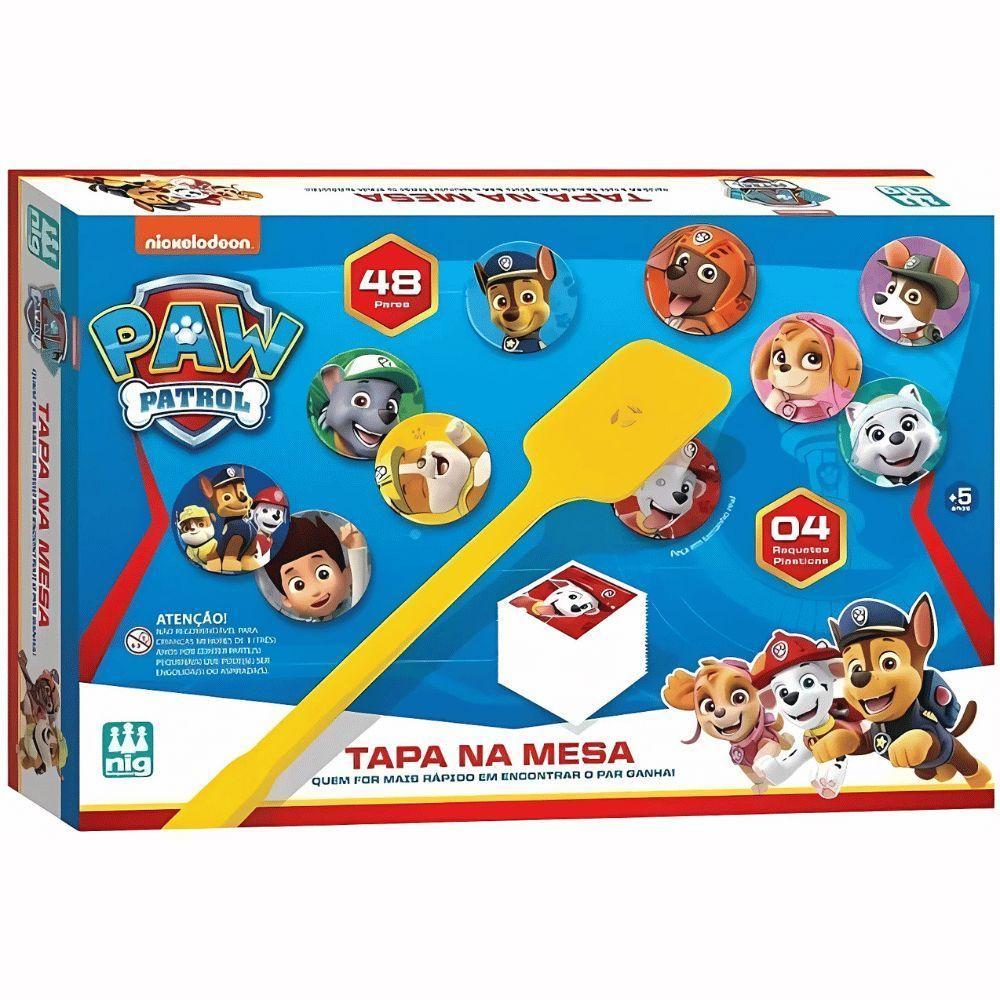 Jogo Tapa Na Mesa Patrulha Canina - Nig - 1