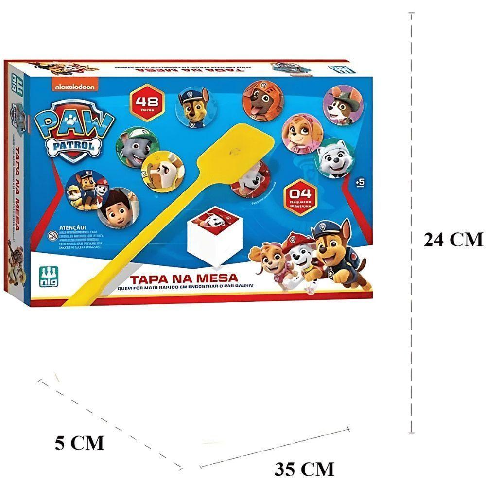 Jogo Tapa Na Mesa Patrulha Canina - Nig - 7