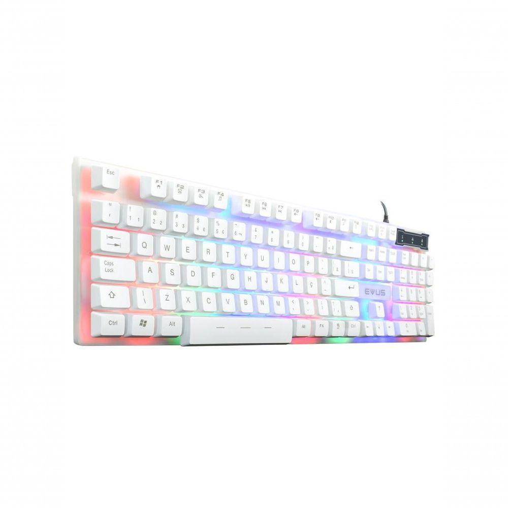 Teclado Gamer Evus Tc-10w Candy - 1