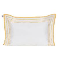 Kit 5 Pçs Coberdrom Casal Queen Soft Hipercal 400 Fios Dupla Face Amarelo - 5