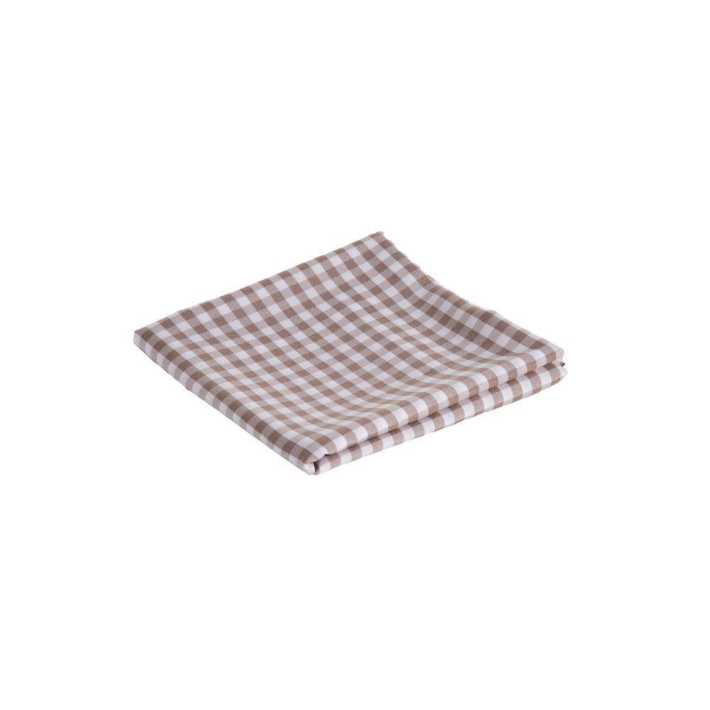 Toalha De Mesa Brisa 1 Peça 2,00m X 1,40m 6 Lugares 100% Poliéster Tecido Oxford Cor:marrom - 1