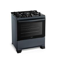 Fogão Dako 5 Bocas Supreme Timer Glass Titanium Bivolt - 5