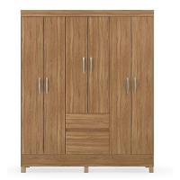 Guarda Roupa Casal Flash 2 Amêndola Touch - Demóbile - 2