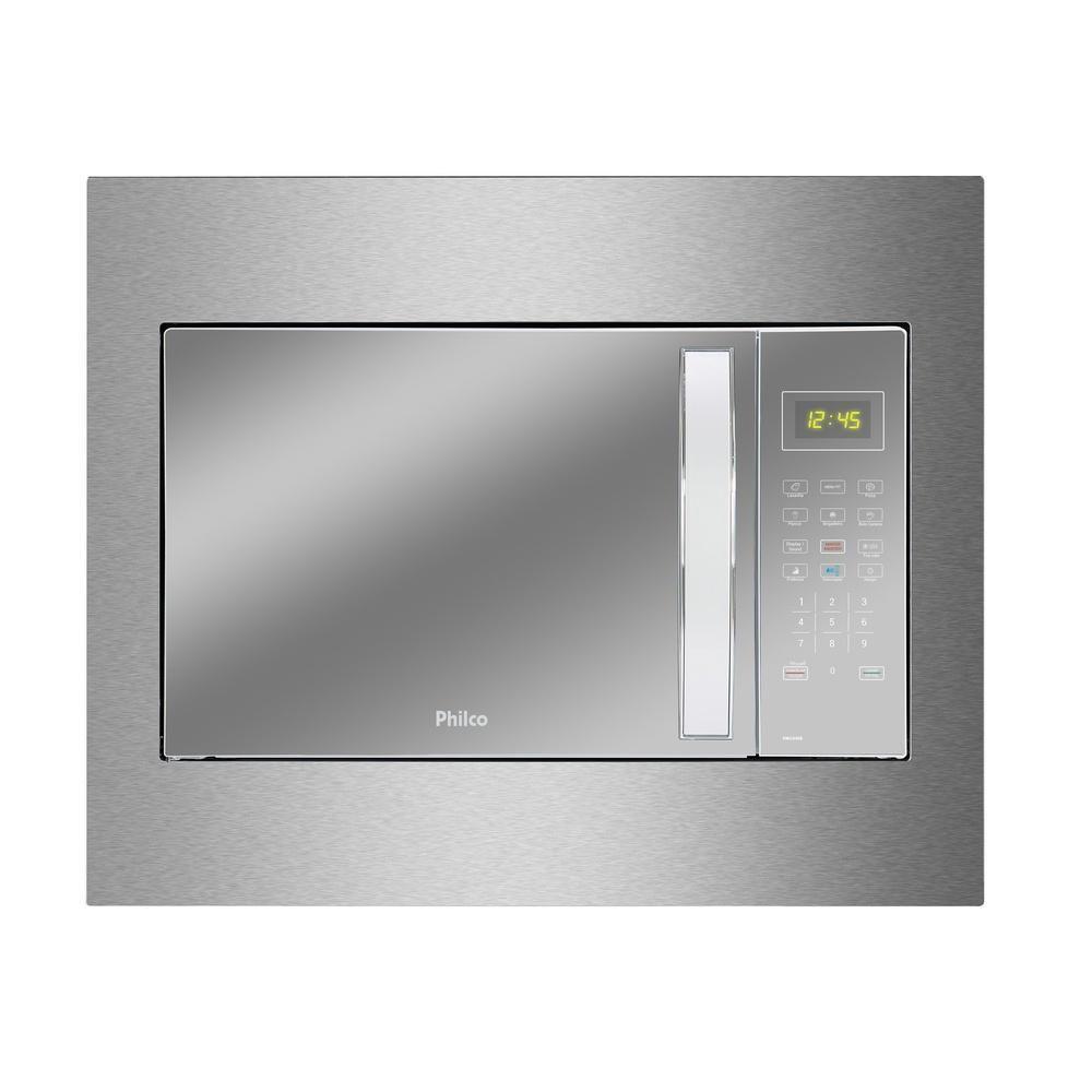 Micro-ondas de Embutir Philco 37 Litros Limpa Fácil 1400W Espelhado Branco PMB37EB 220V - 1