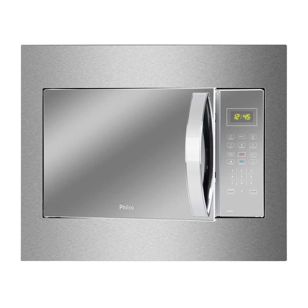 Micro-ondas de Embutir Philco 37 Litros Limpa Fácil 1400W Espelhado Branco PMB37EB 220V - 2
