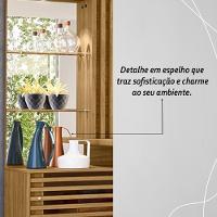 Estante Home Theater Frizz Plus Para Tv Até 60 Polegadas Com Pés 2 Portas - Madetec Cumaru - 7