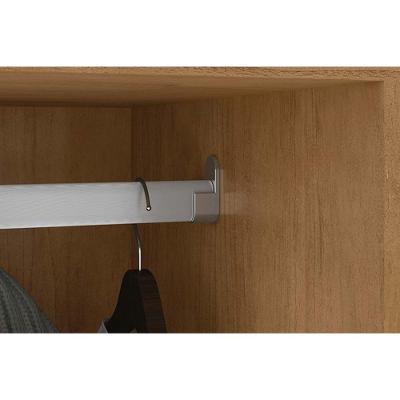 Guarda Roupa Casal Alonzo New 6 Portas de Abrir 4 Gavetas Branco Lopas