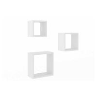 Cubos Decorativo Quarto Bebê Nicho Triplo Am 3078 Rustico - Movelbento