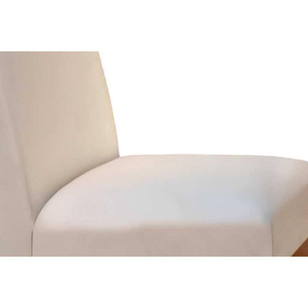 Cadeira Sala De Jantar Lunara Kit 2 Un Madeira Capuccino-suede Marrom - Rufato - 5