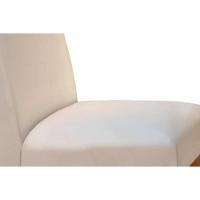 Cadeira Sala De Jantar Lunara Kit 2 Un Madeira Capuccino-suede Marrom - Rufato - 5