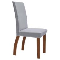 Kit 6 Pçs Capa Protetora De Cadeira 6 Lugares Malha Gel Ajustável Variação: Cinza - 1