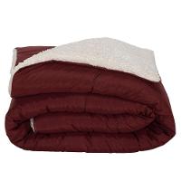 Kit 5 Pçs Coberdrom Casal Queen Soft Hipercal 400 Fios Dupla Face Vermelho - 7