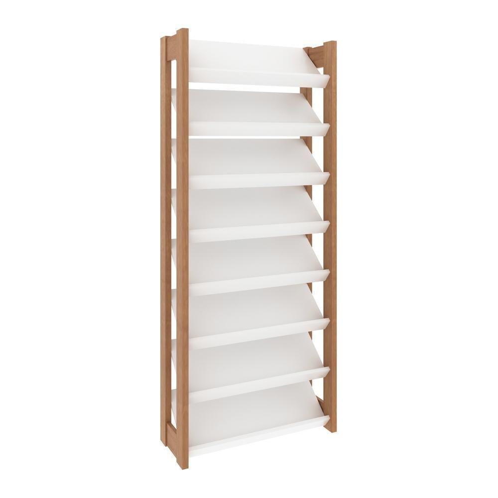 Sapateira Multimóveis Vcr35000 Branco/Amêndoa Branco/Amêndoa - 2