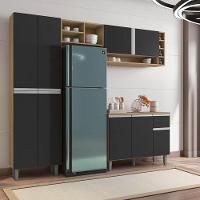 Cozinha Vanessa Amendoa Preto - Ajl - 3