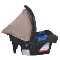 Conjunto Bebê Conforto Com Base Para Carro Burigotto Touring X De 0 Até 13 Kg Cinza E Bege - 5