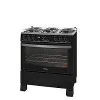 Fogão De Piso 6 Bocas A Gás Preto Itatiaia Waves Bivolt Com Acendimento Automático - 5