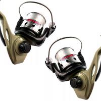 Kit 2 Molinete Marine Sports Jimmy Verde Com Linha - 1