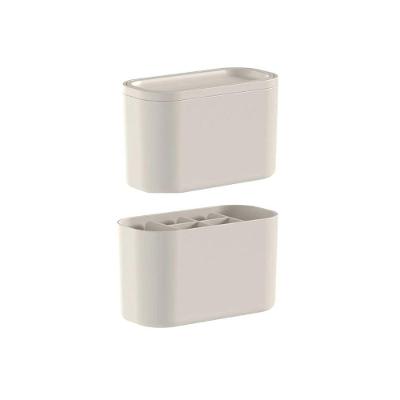 Kit Organizador De Maquiagem Bold Bege: Estilo E Praticidade Para Sua Rotina De Beleza