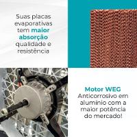 Climatizador Ar Portátil Evaporativo 75 Litros Industrial 110V - 8
