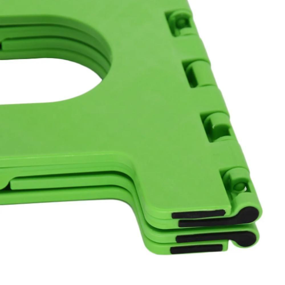 Banqueta Dobravel 130kg Banco Portatil Cadeira Multiuso Banquinho Resistente Infantil Adulto Plastica Escada Banheiro Ca - 9