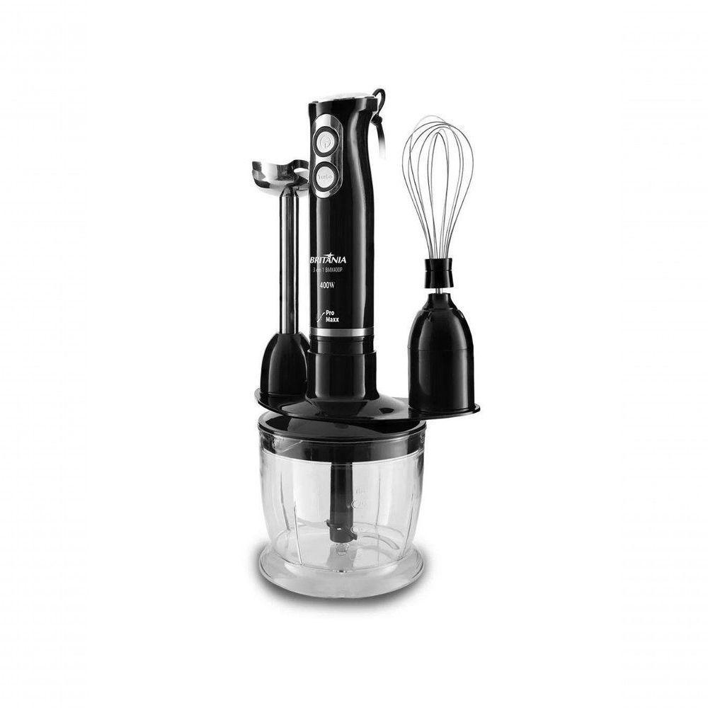 Mixer Britania Bmx400p 3 Em 1 400w 220v Preto - 5