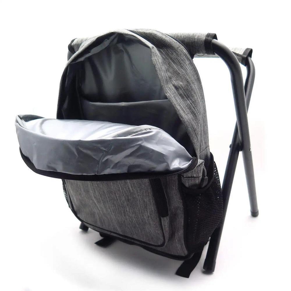 Mochila Termica Banqueta Dobravel Banco Portatil Bolsa Cooler Cadeira Camping Pesca Praia Viagem Eventos - 6