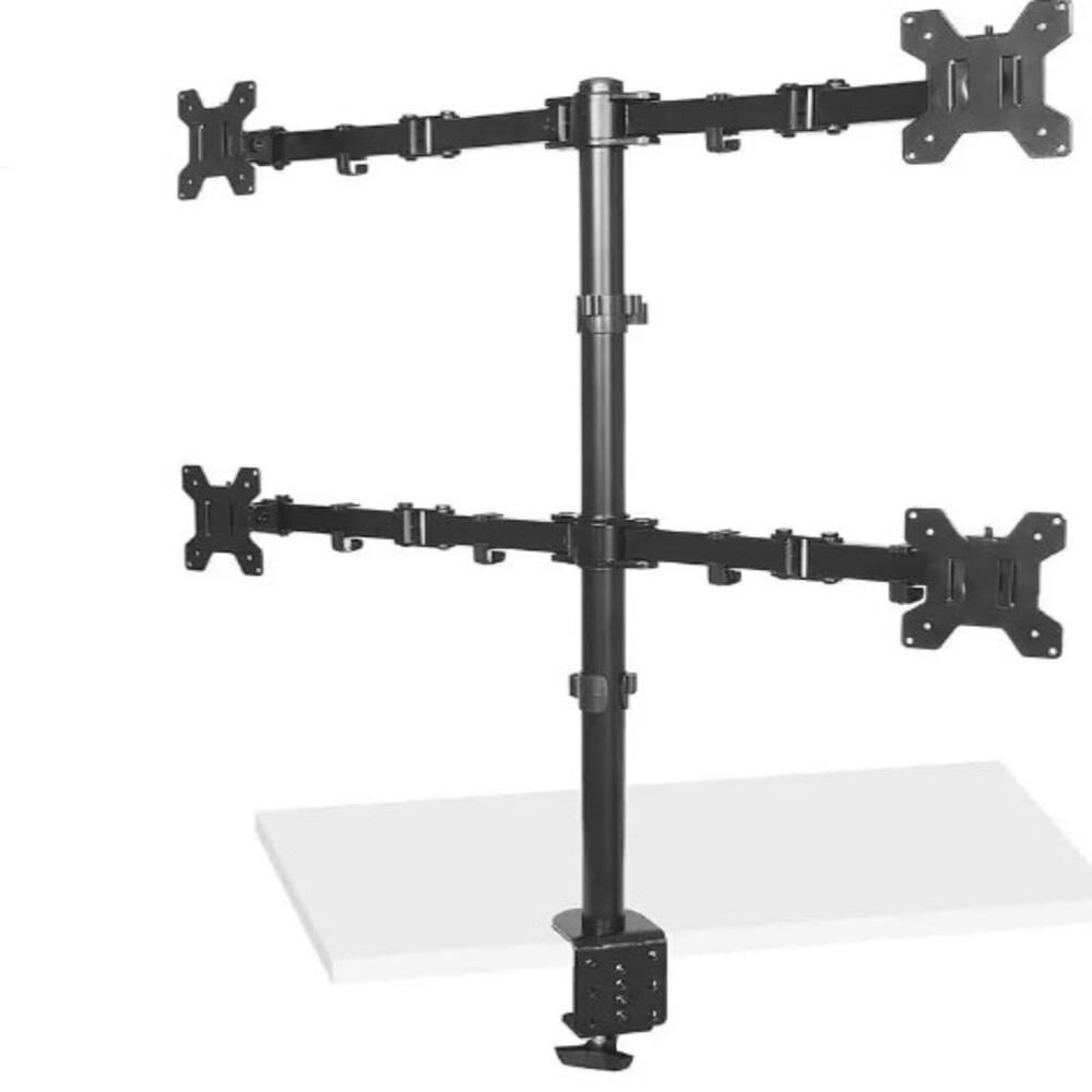 Suporte Articulado P/ 4 Monitores Gamer E Estúdio Ajustável - 4