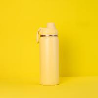 Garrafa Térmica Amarela 780ml Com Alça E Bico - Praticidade E Estilo Na Hidração Diária - 4