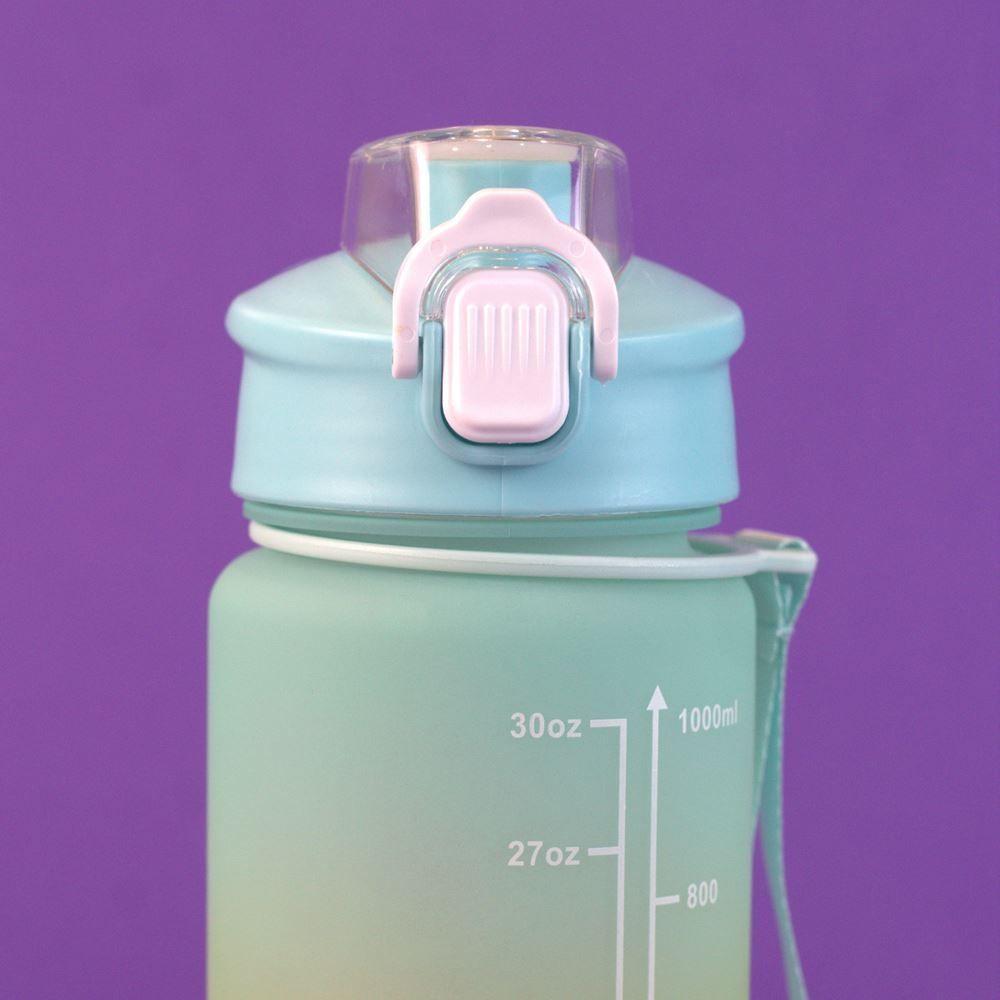 Garrafa Térmica 1l Com Alça E Canudo - Cores Vibrantes Fresh Para Bebidas Frias E Quentes - 4