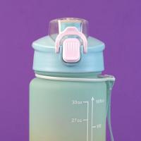 Garrafa Térmica 1l Com Alça E Canudo - Cores Vibrantes Fresh Para Bebidas Frias E Quentes