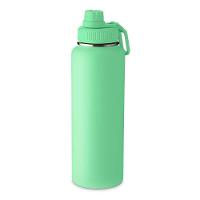 Garrafa Térmica Verde Claro 1,2l Com Alça E Bico - Perfeita Para Bebidas Sempre Quentes Ou Frias! - 1