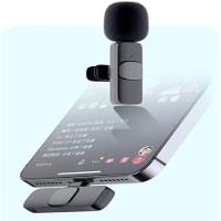 Microfone Lapela Condensador Sem Fio Para Iphone Ipad 20m