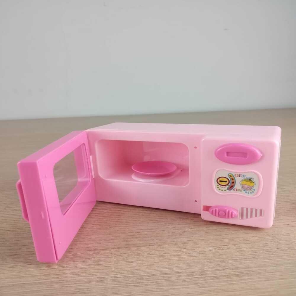 Mini Micro-ondas Infantil Brinquedo Didático Para Cozinha - 5