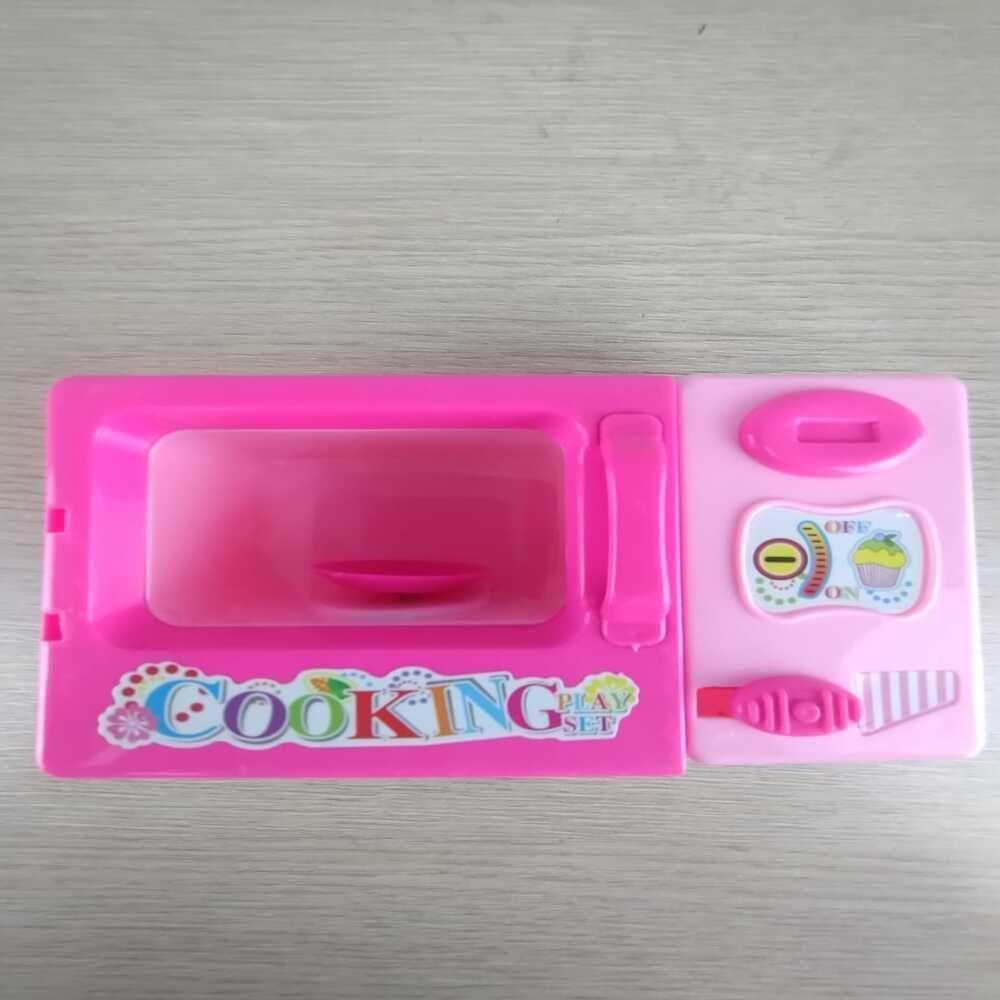 Mini Micro-ondas Infantil Brinquedo Didático Para Cozinha - 6