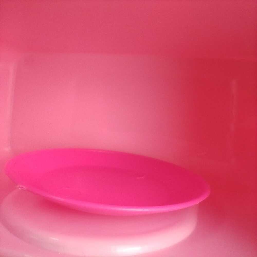 Mini Micro-ondas Infantil Brinquedo Didático Para Cozinha - 7