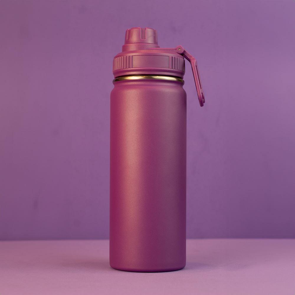 Garrafa De Aço Inoxidável 780ml Com Alça E Bico - Roxa - 4