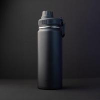 Garrafa Térmica De 780ml Com Alça E Bico De Aço Inox - Preta