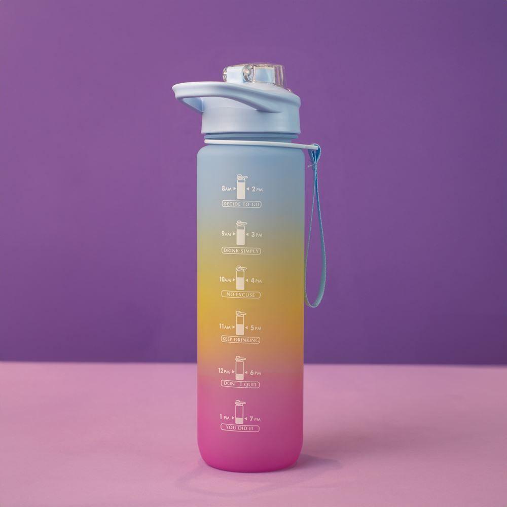 Garrafa Térmica 1l Com Alça E Canudo - Praticidade E Estilo Para Bebidas Geladas - 1