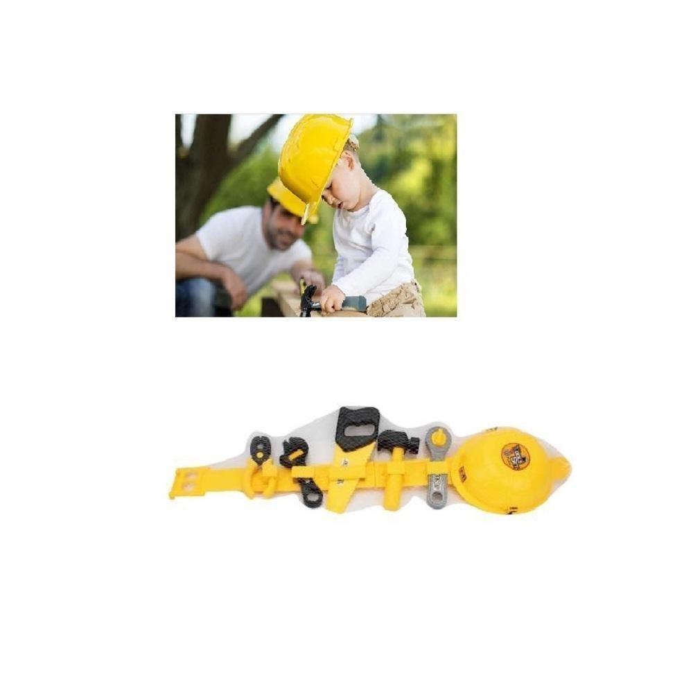 Kit De Ferramentas Infantil Com Cinto, Capacete E Acessórios - 4