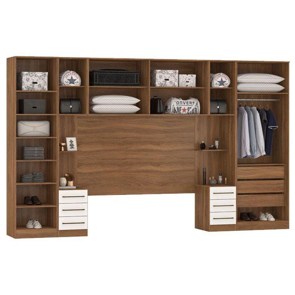 Quarto De Casal Irlanda Ambiente Composição 8 Amêndola Branco ? Demartêz - 2