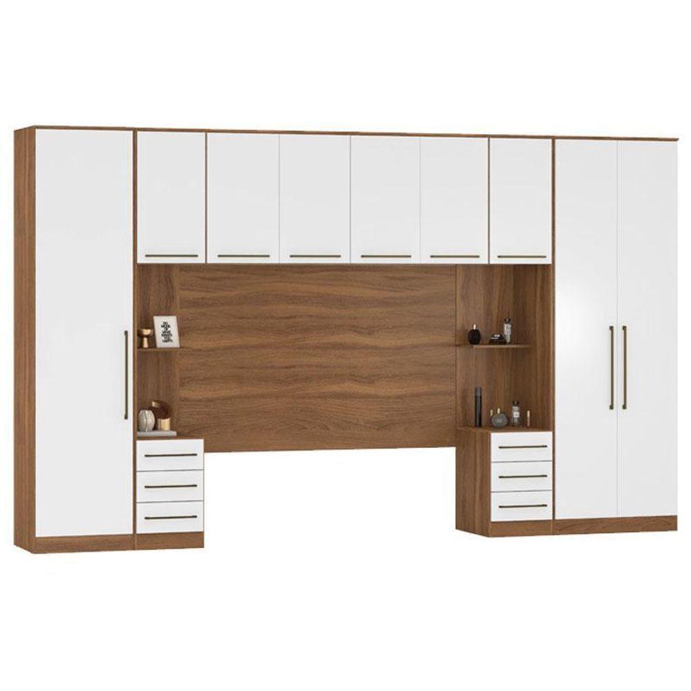 Quarto De Casal Irlanda Ambiente Composição 8 Amêndola Branco ? Demartêz - 3